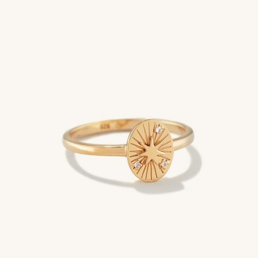 Mejuri Tarot Star Ring